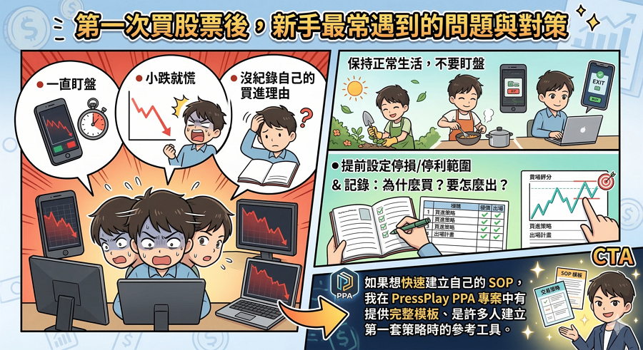 新手第一次買股票必做的 5 件事（從零開始）