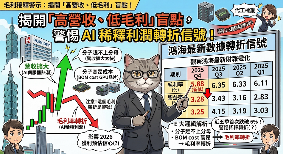 鴻海2317 財報利多不漲？從外資成本線看懂安全邊際！