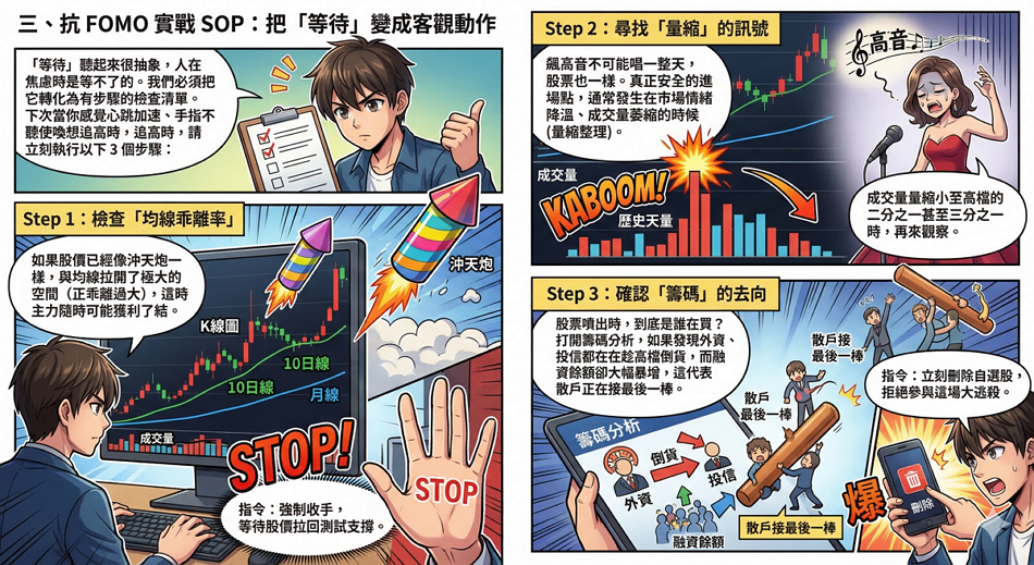 股票一直噴，沒買到好焦慮？教你克服 FOMO，學會操盤手的「等待」藝術
