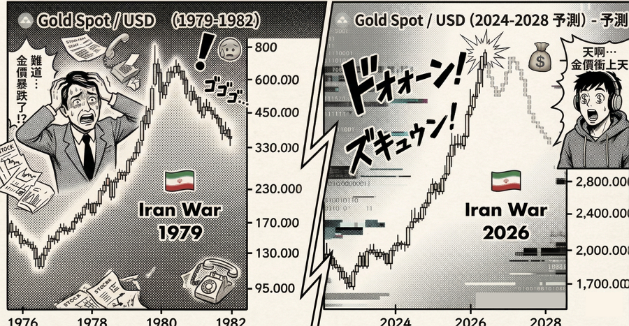 2026金價崩盤預測?從1980歷史對位與投行底牌看懂黃金真實估值 2026金價崩盤預測?從1980歷史對位與投行底牌看懂黃金真實估值
