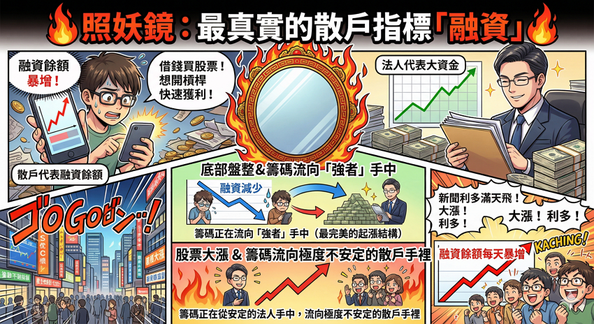 外資買就一定漲？解析「法人動向」與「融資變化」，揪出主力出貨前兆