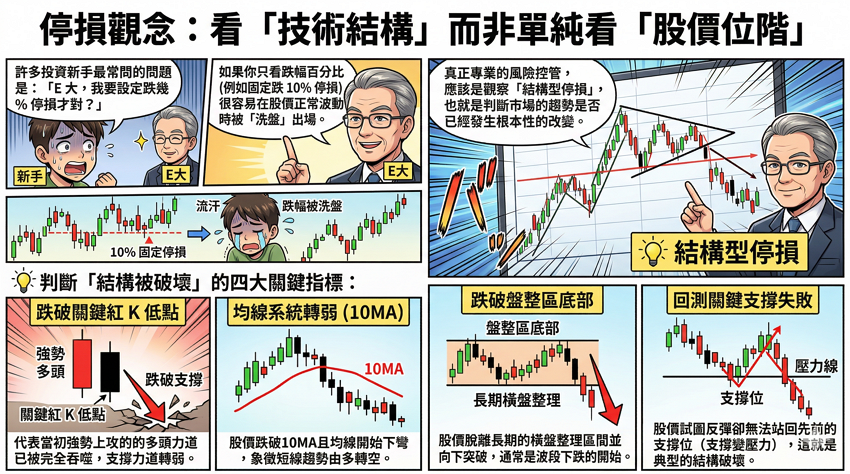 【投資風險全攻略】如何建立防禦底層邏輯?從資金配置到結構型停損,拒絕 All-in 慘劇