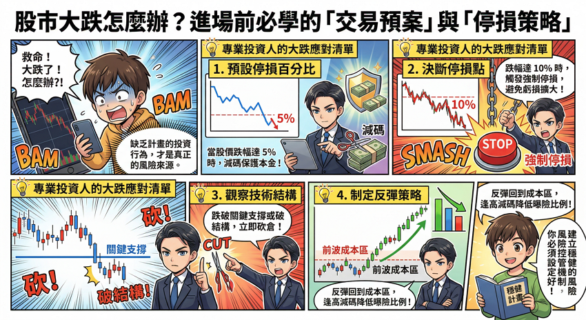 【投資風險全攻略】如何建立防禦底層邏輯?從資金配置到結構型停損,拒絕 All-in 慘劇