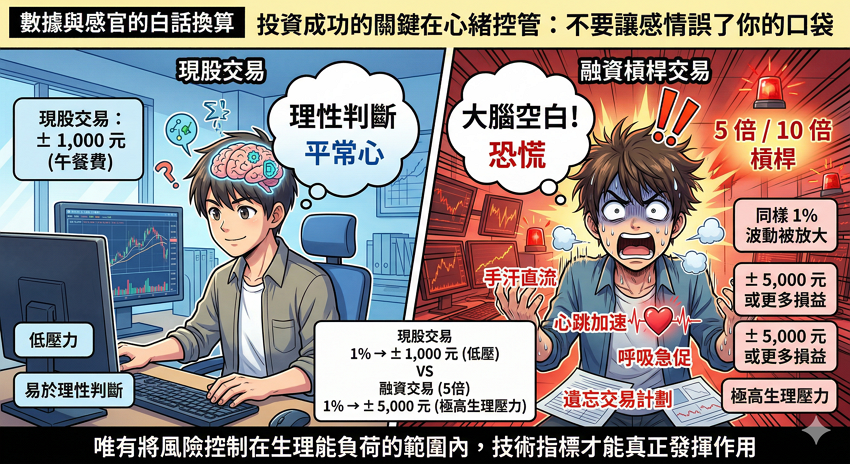 投資成功的關鍵在心緒控管：如何克服貪婪與恐懼？2026 操盤手必備的 8 個交易心理法則