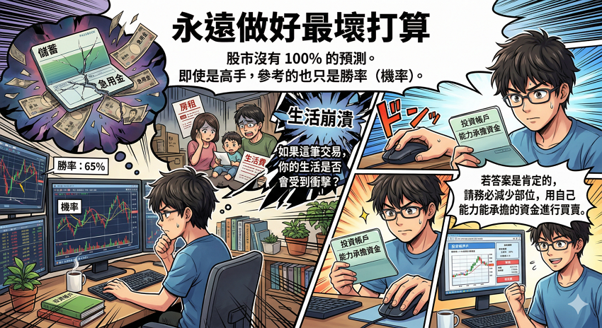 投資成功的關鍵在心緒控管：如何克服貪婪與恐懼？2026 操盤手必備的 8 個交易心理法則