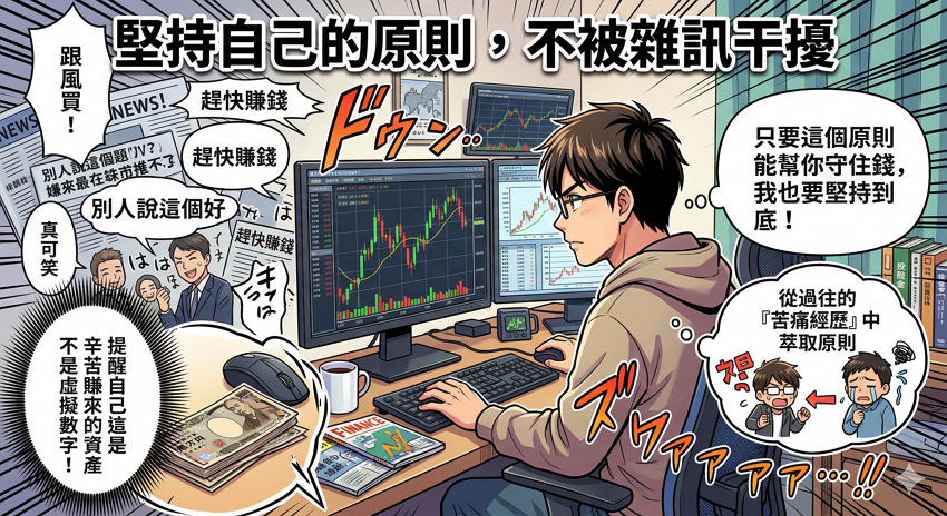 投資成功的關鍵在心緒控管：如何克服貪婪與恐懼？2026 操盤手必備的 8 個交易心理法則