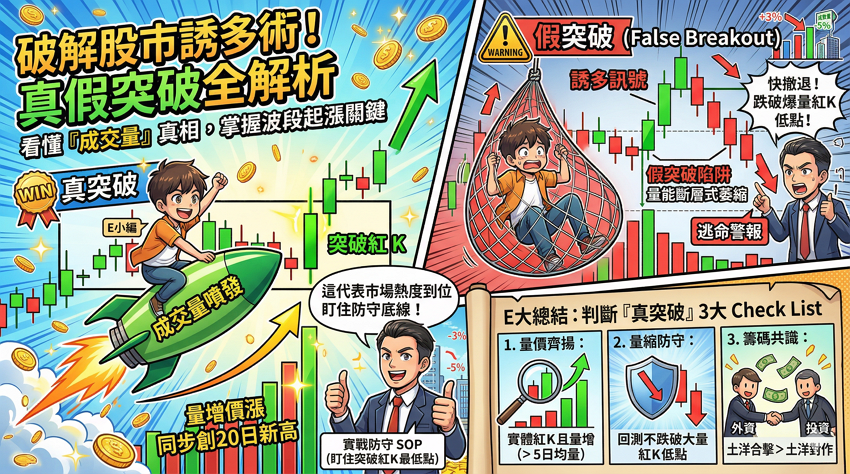 2026 股市新手必學：成交量創新高怎麼看？3 分鐘掌握股價起漲點判斷技巧