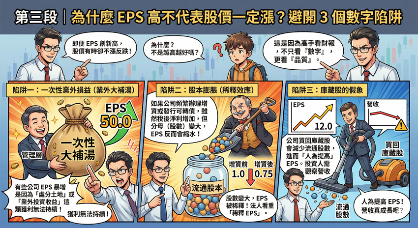EPS每股盈餘是什麼?公式計算、查詢管道到法人評價模型全攻略