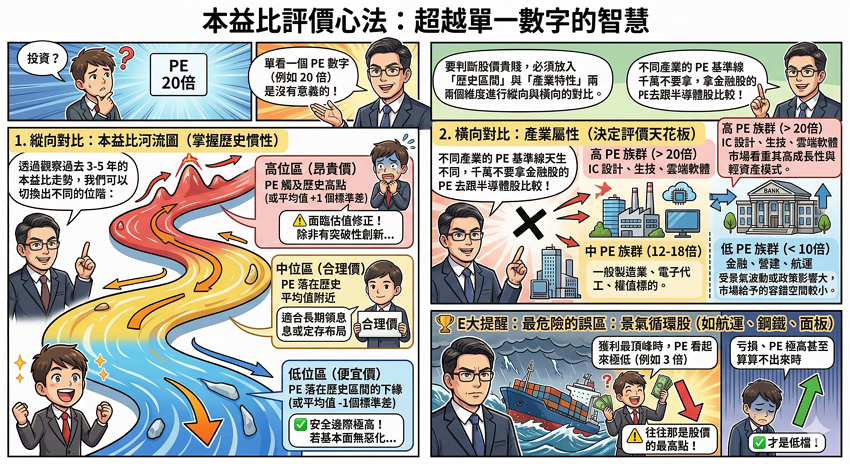 PE本益比是什麼?3分鐘學會公式計算、合理位階判讀與PEG成長股評價