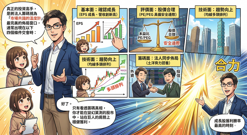 法人是什麼？外資投信差別在哪？籌碼面教學：3步驟看懂法人買賣超，避開洗盤陷阱