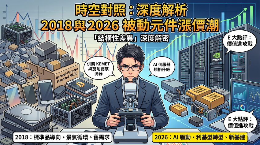 國巨法說會釋出最強指引:毛利率挑戰 38.6%,揭開 AI 伺服器帶動高階 MLCC 結構性毛利增長的真相。 國巨法說會釋出最強指引:毛利率挑戰 38.6%,揭開 AI 伺服器帶動高階 MLCC 結構性毛利增長的真相。