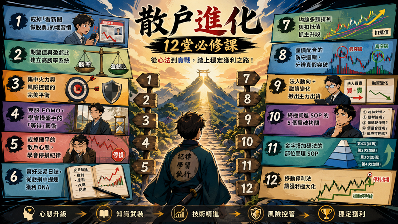 這根紅 K 是真突破還是假誘多？E大實戰解析「量價配合」的防守邏輯
