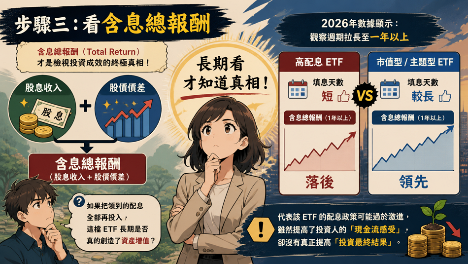 步驟三：看含息總報酬