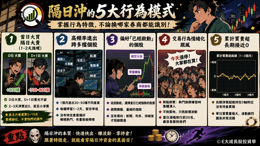 五、5 個避開隔日沖陷阱的判斷標準