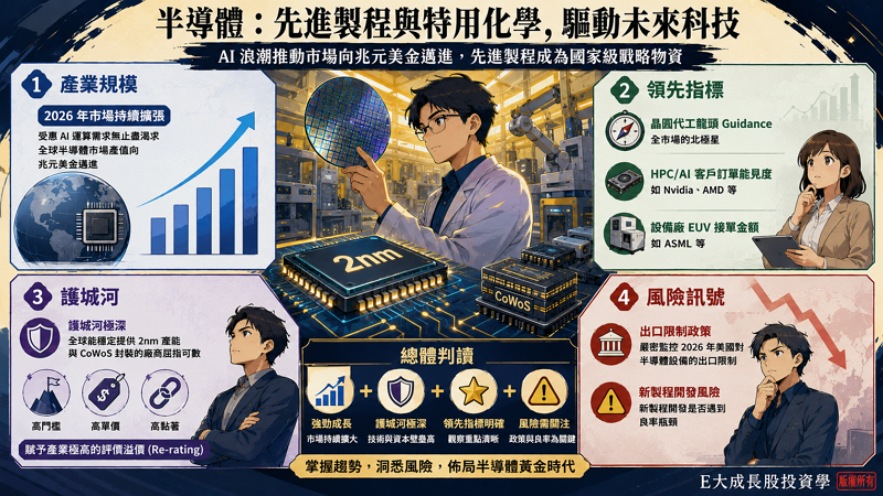 範例 1：半導體（先進製程與特用化學）