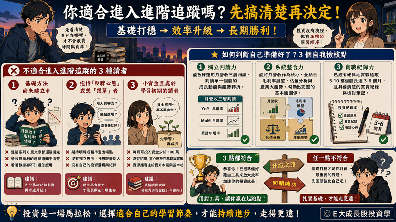 不適合進入進階追蹤的 3 種讀者