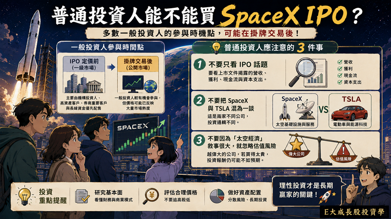 七、普通投資人能不能買 SpaceX IPO?